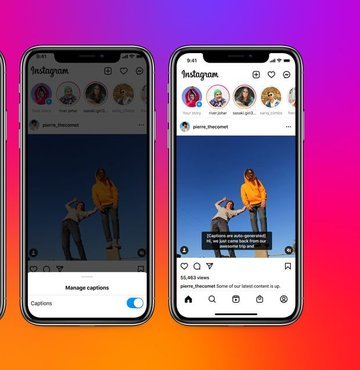 Instagram’a akıştaki videolarda yapay zeka tabanlı otomatik Türkçe altyazı özelliği eklendi. Instagram Arama özelliği de yenilendi.